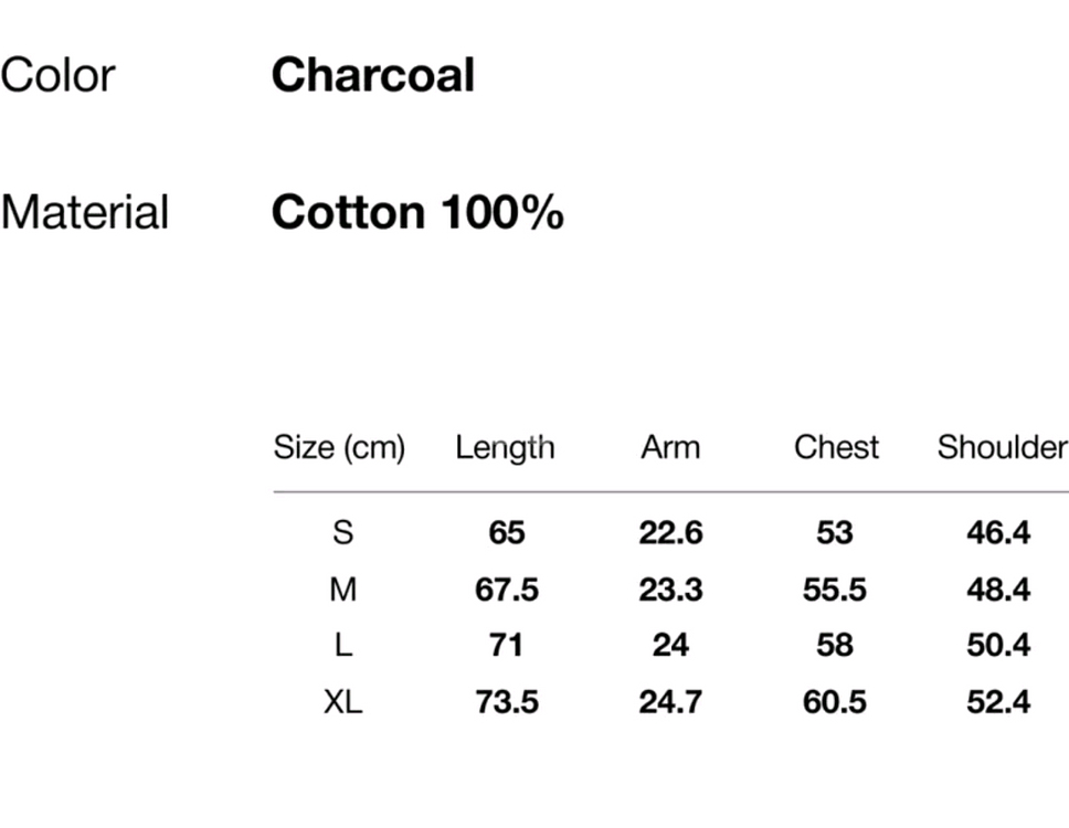XL 디스이즈네버뎃 써클 반팔티 차콜 디네뎃 thisi--5