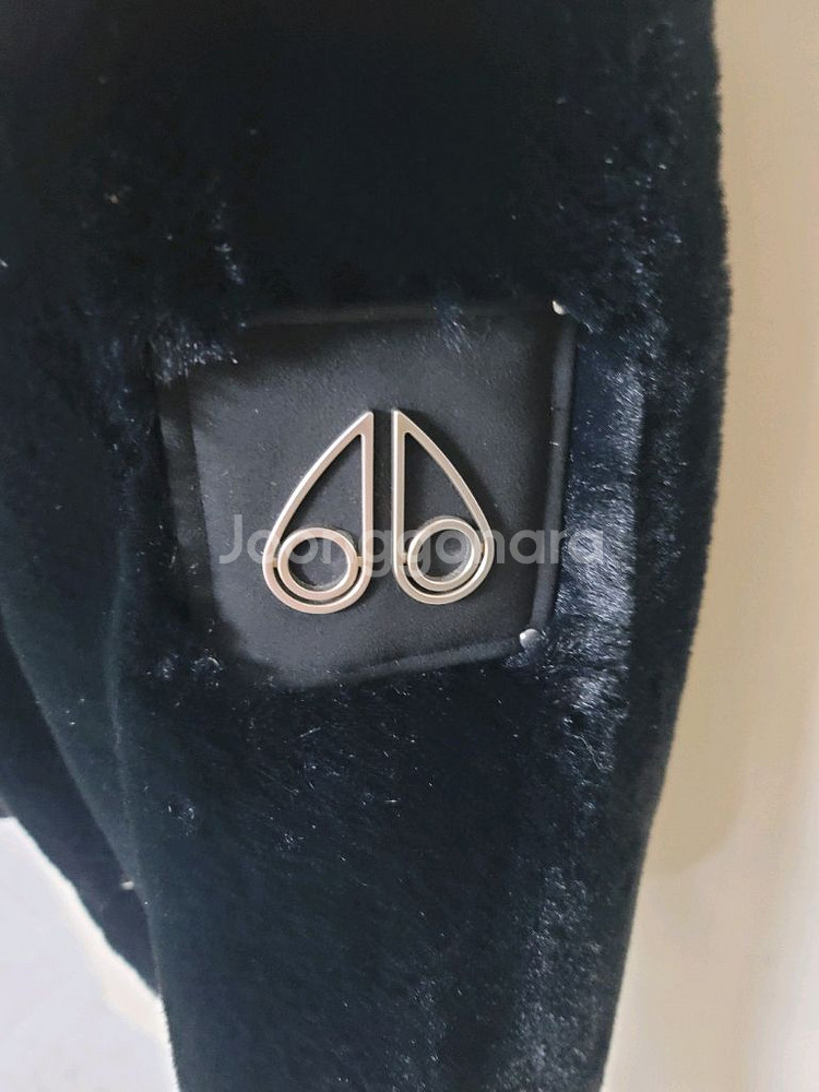 무스너클 블랙 퍼자켓 남성100 여성105 새제품급--2