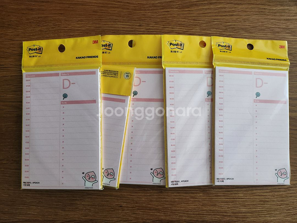 포스트잇 라이트 5개 세트--0