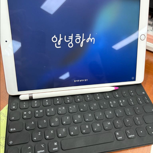 아이패드 에어3 로즈골드 64gb정품 애플펜슬과 정품 키보드 일괄 판매
