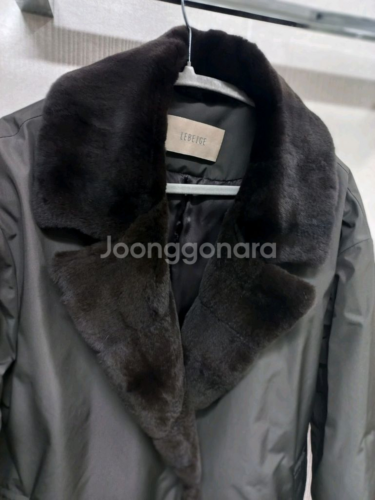 르베이지 위즐 패딩--0