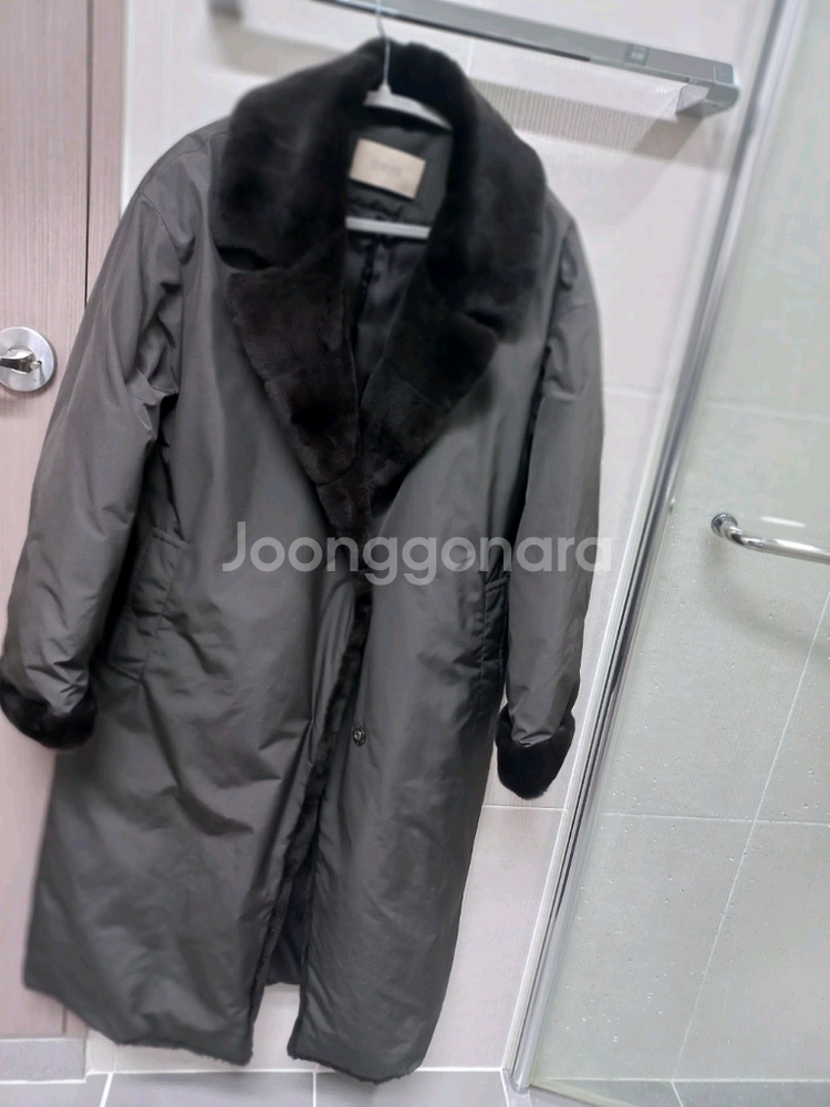 르베이지 위즐 패딩--1