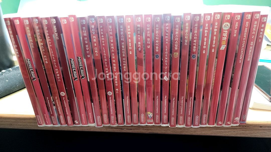 닌텐도 스위치 칩 타이틀 동물의숲 젤다의전설 등등--0