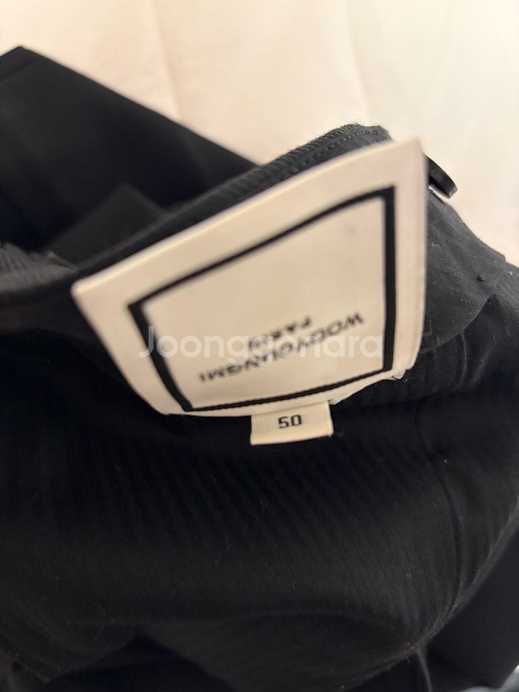 우영미 wooyoungmi 남성 블랙 셋업 수트--4