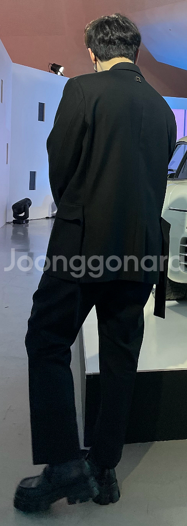 우영미 wooyoungmi 남성 블랙 셋업 수트--8