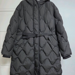 코오롱스포츠 롱 패딩 L 블랙