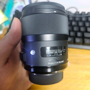 시그마 아트 35mmf1.4 단렌즈 니콘 이미지