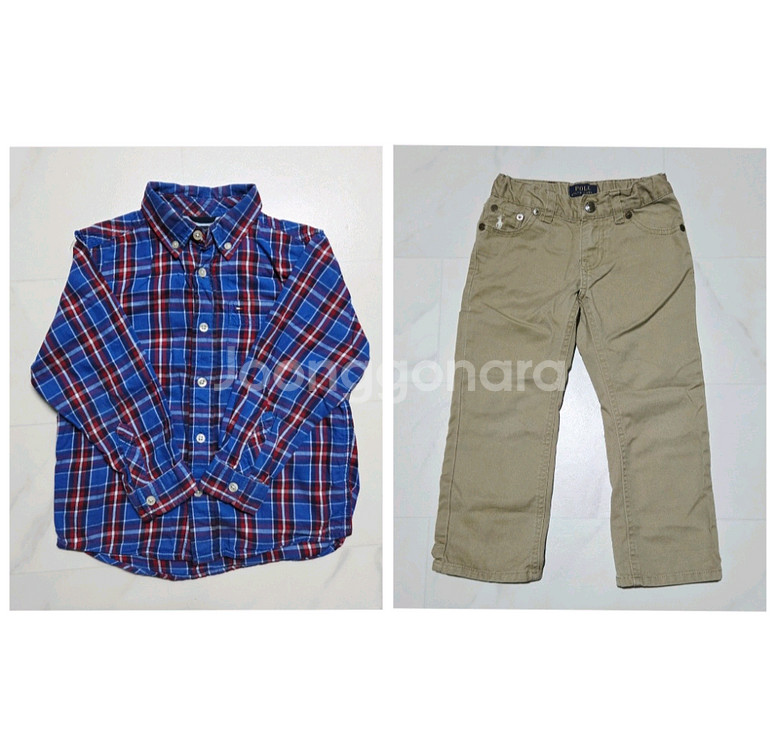 타미힐피거 폴로 유아옷 3T-4T 일괄--0