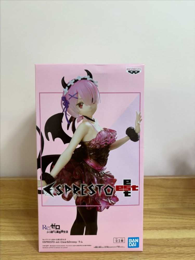 Re:제로부터 시작하는 이세계 생활 ESPRESTO 피규어 - 람 Clear&Dressy Ver.--2
