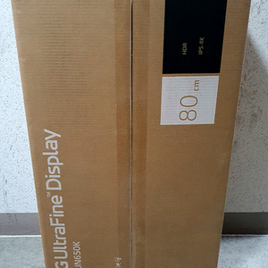 (미개봉) LG 32인치 모니터(32UN650K)~*