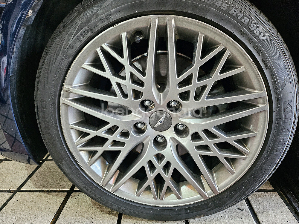 제네시스 G80 19인치 순정 휠타이어 세트--3