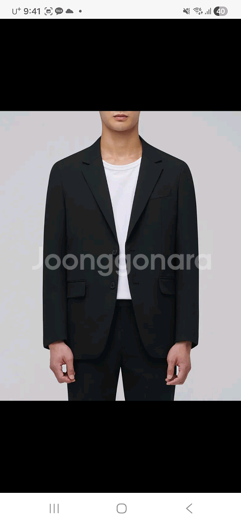 무신사 릴렉스드 베이식 블레이저--1