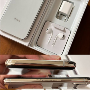 아이폰 XS 256GB 실버 북미판 미국판 무음 리퍼