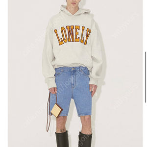 노앙 론리러블리 후드티 오트밀 L (Nohant lonely-lovely hoodie) 이미지