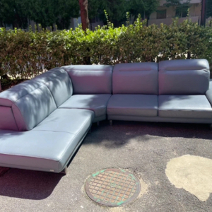 무료배송 - 특A급 밀란 5인 코너형 가죽소파