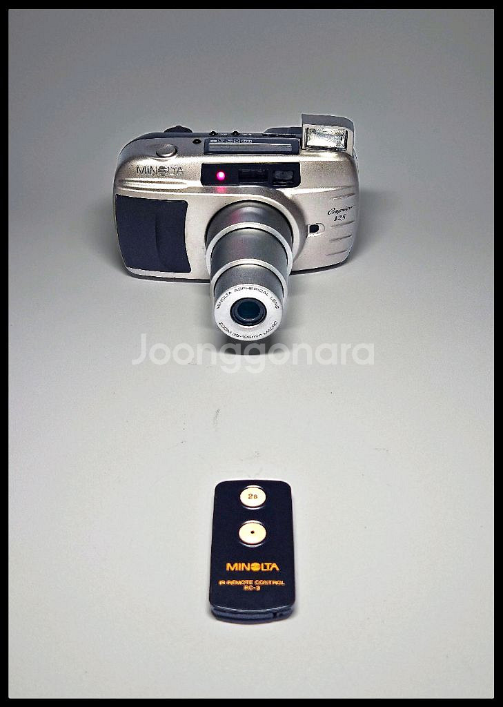 MINOLTA Capios 125 . 필카.리모컨 포함--0