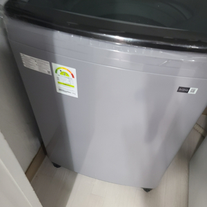 삼성 16키로통돌이 세탁기 (사용0 설치만받은새상품)