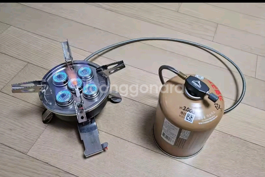 캠핑 버너 고급형 중형 5구 가스 버너 (새상품)--1