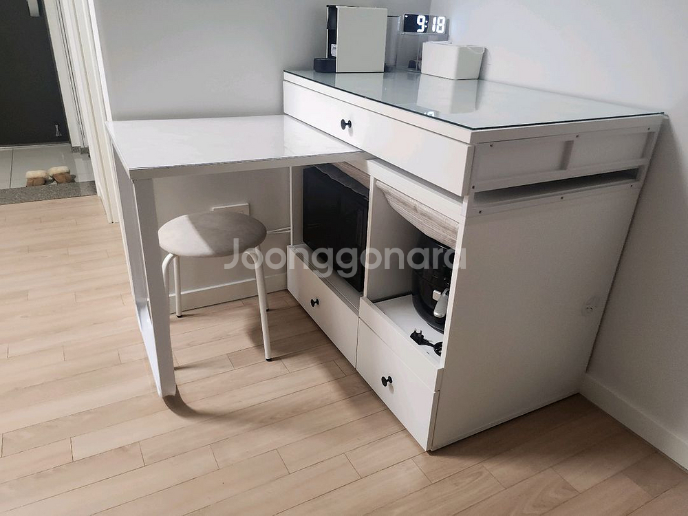 샤르몬 올바 확장형 아일랜드 식탁--2