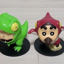 우리들의 공룡일기 짱구 피규어 세트