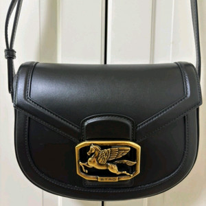 에트로 트라콜라 페가수스 스몰 숄더백 블랙