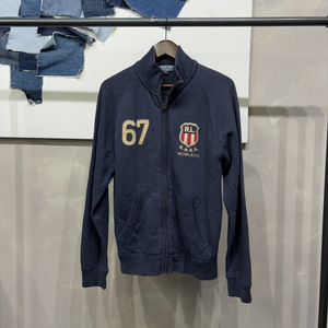 (95) 폴로진스 빈티지 스트릿 자수 기모 집업 자켓