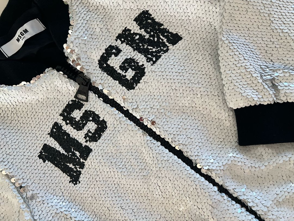 MSGM 스팽글점퍼 6a--1