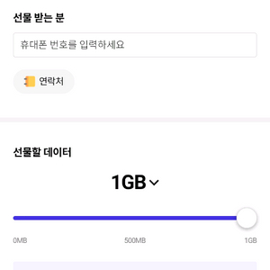 skt T 데이터 2GB