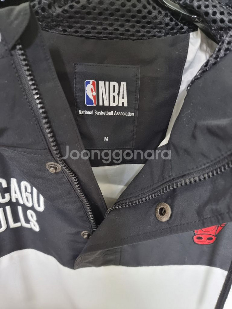 (100)NBA 유니 팀 컬러블럭 아노락--2