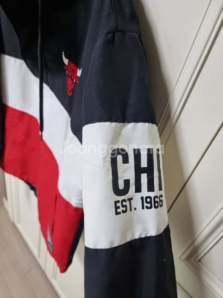 (100)NBA 유니 팀 컬러블럭 아노락--3