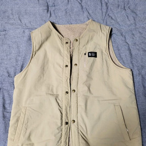 시에로 M (90-95) 뽀글이 리버시블 양면조끼 베스트