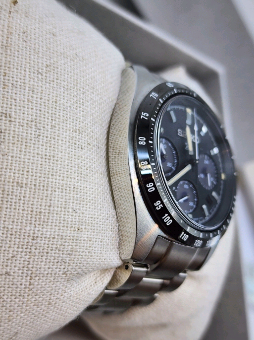 세이코 스피드타이머 솔라 크로노 세이토나 SSC819--1