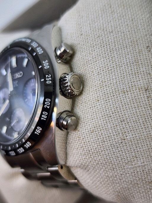 세이코 스피드타이머 솔라 크로노 세이토나 SSC819--2