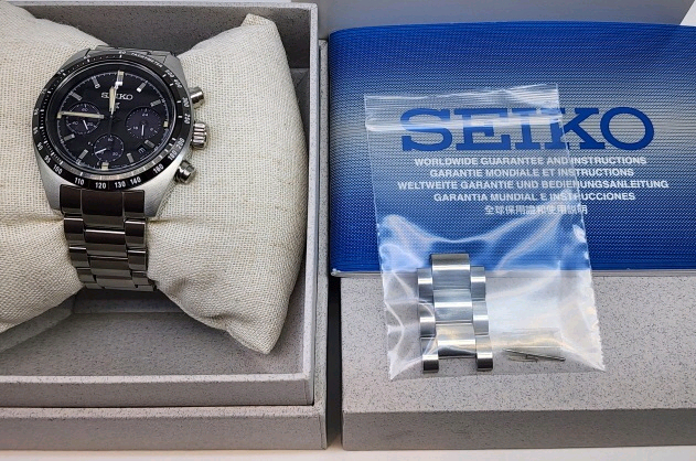 세이코 스피드타이머 솔라 크로노 세이토나 SSC819--6