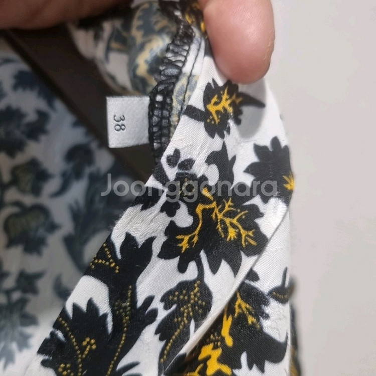 SANDRO(산드로) 플라워 패턴 랩 원피스--8