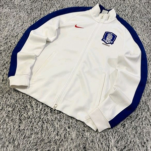 나이키 코리아 국대 화이트 트랙탑 져지집업 90/S