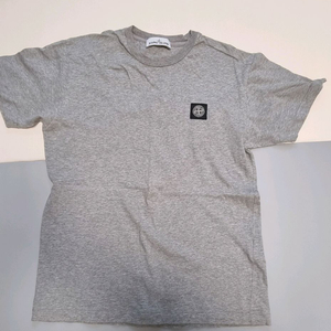 스톤아일랜드 로고 반팔 티셔츠 L 회색