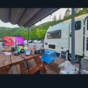 캠핑 카라반(면허,차고지증명 x) 팔아요