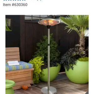 야외용 적외선 전기히터 이미지