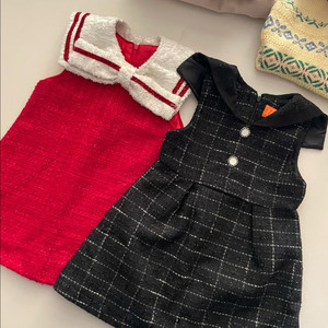 여아 연말 드레스 m 일괄