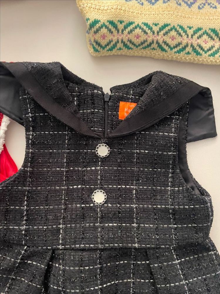 여아 연말 드레스 m 일괄--1