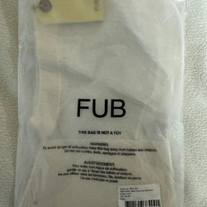 미개봉 FUB 퍼브 에크루 얇은거 바라클라바8086