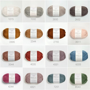 산네스간 뜨개실 메리노울/ DUO/Babyull Lanett/SMART (SANDNES GARN) 클리어런스