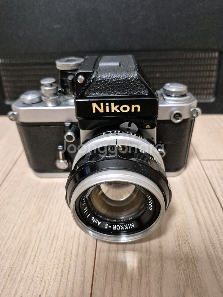 니콘 F2A 필름카메라 + 50mm f/1.4 렌즈 세트--0