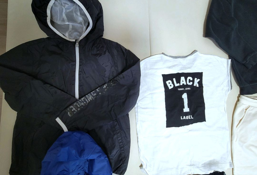 바람막이 점퍼, 140 싸이즈 남아옷 모자, 아동옷 이미지