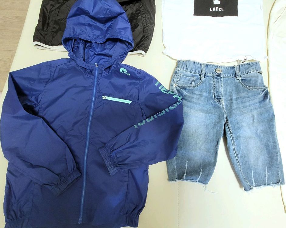 바람막이 점퍼, 140 싸이즈 남아옷 모자, 아동옷 이미지