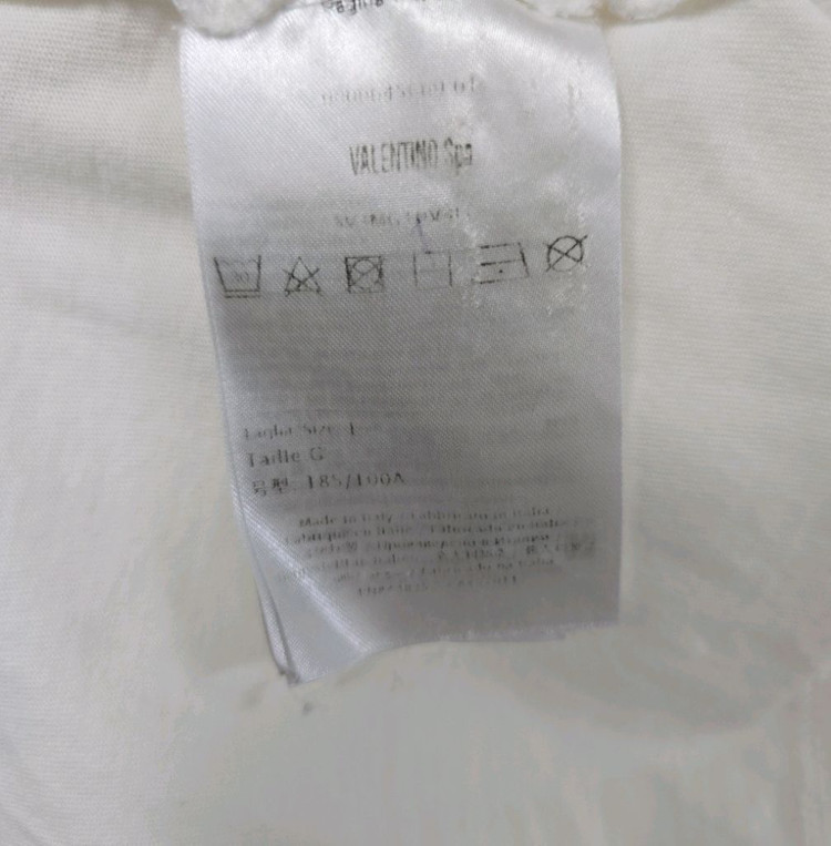 발렌티노 VLNT 반팔 티셔츠 L사이즈 100 판매 이미지