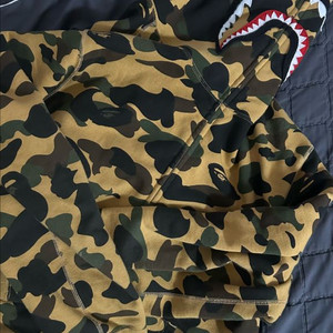 베이프 샤크 후드집업