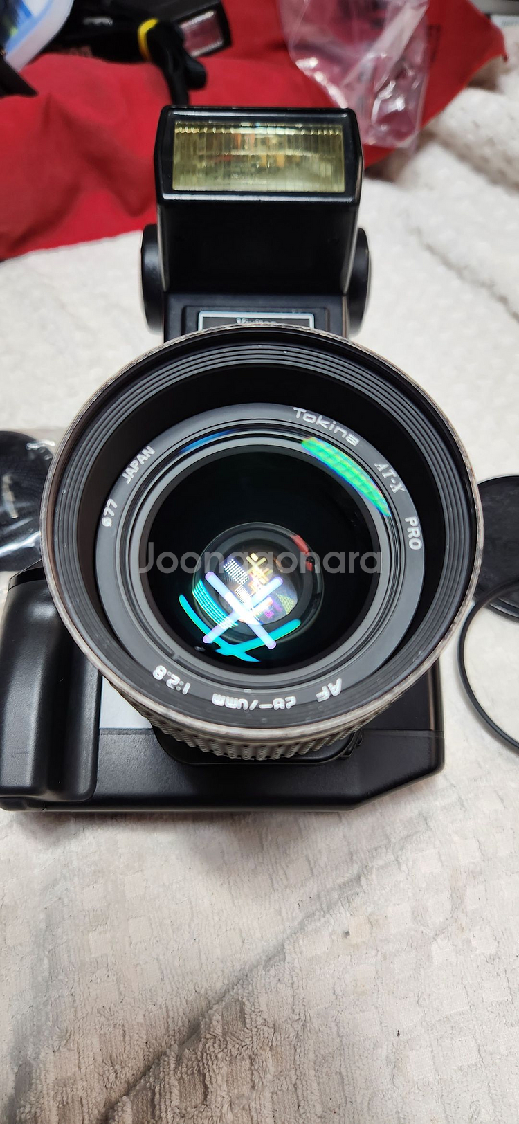 캐논EOS630, 2CR5 기능 노출 정상, 렌즈 TOKINA AF28~70/1:2.8, 필터, 캡, 후레쉬--3