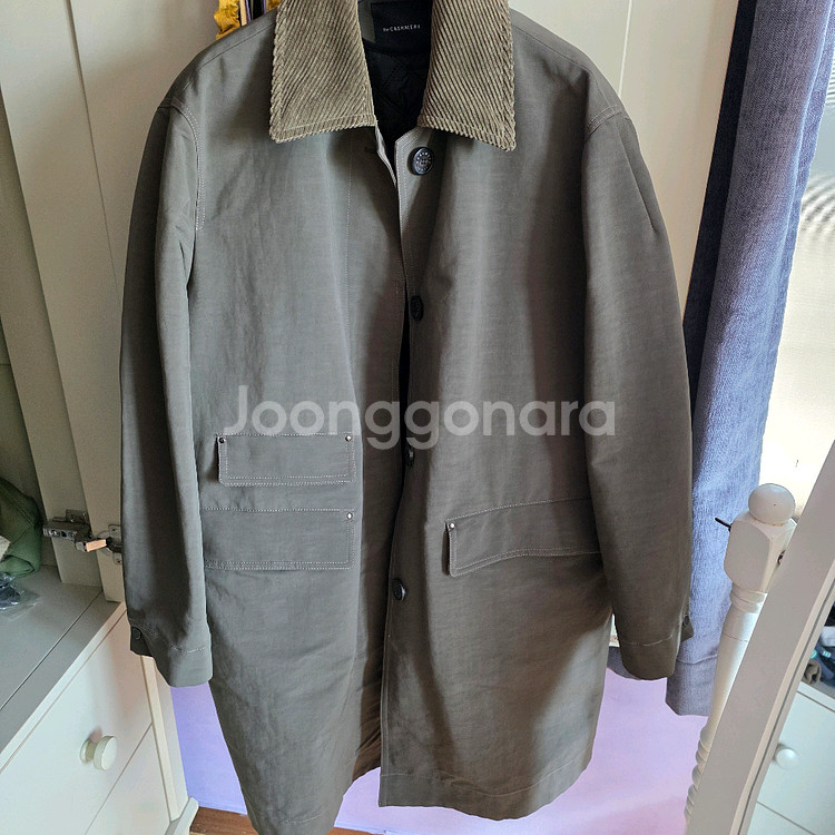 더캐시미어코듀로이 코트--0